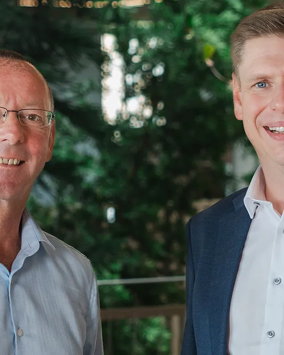 Manuel Nedbal, CEO von SecurITe, und Bernhard Aigenbauer-Binder, COO von SecurITe Manuel Nedbal, CEO von SecurITe, und Bernhard Aigenbauer-Binder, COO von SecurITe